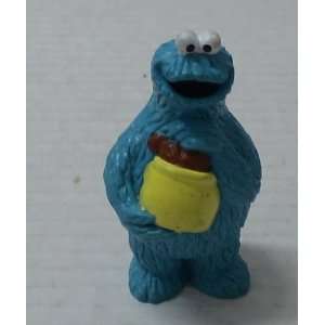  Sesame Street Cookie Monster Pvc Figure 
