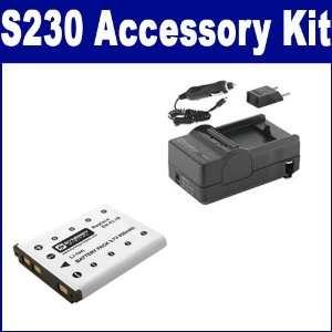  Nikon Coolpix S230 Digital Camera Accessory Kit includes 