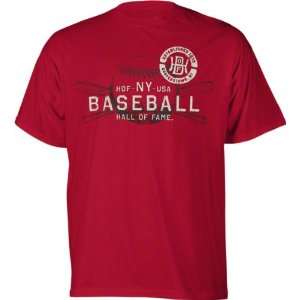 National Baseball Hall Of Fame Cardinal Cooperstown T Shirt  