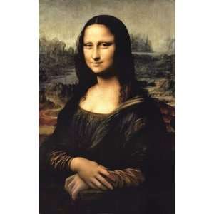  Mona Lisa by Leonardo Da Vinci 24x36: Home & Kitchen