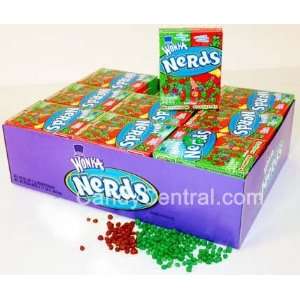 Nerds Watermelon Cherry Candy (Pack of 36)  Grocery 