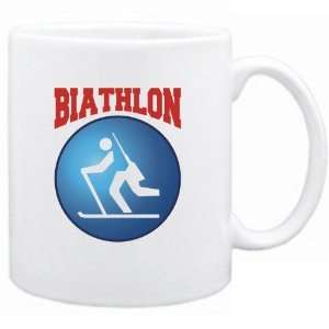    New  Biathlon Pin   Sign / Usa  Mug Sports