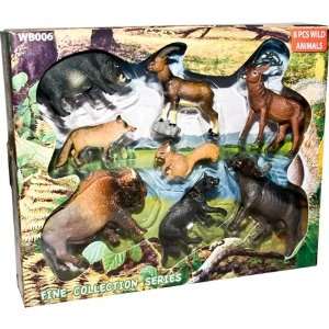   , Boar, Squirrel, Fox, Panther, Musk Ox in Window Box Toys & Games