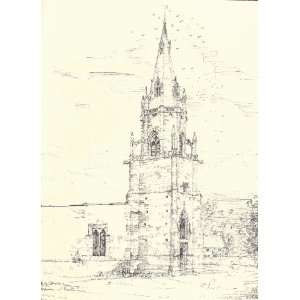   10cm) Art Greetings Card Wilby Church Northamptonshire