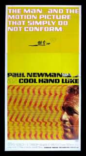COOL HAND LUKE * 3SH ORIG MOVIE POSTER 1967 PAUL NEWMAN  
