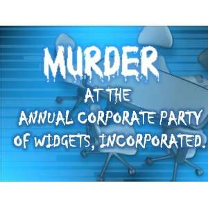  Murder Mystery Party Game Instant  Murder at the 