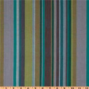   Stripe Teal Fabric By The Yard: kaffe_fassett: Arts, Crafts & Sewing