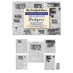  Brooklyn Dodgers Newspaper Compilation