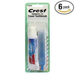 Convenience Valet Crest Toothpaste With Travel Toothbrush 