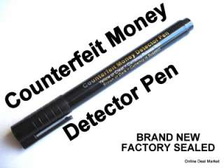 NEW Fake / Counterfeit Money Detector Pen EASY FAST  