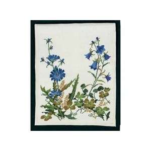  Chicory Table Runner Counted Cross Stitch Kit: Arts 