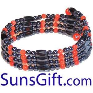   Hematite Bracelet Necklace Cat Eye Orange 32 Health & Personal Care