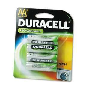  Duracell DC1500B4N AA NiMH Duracell Rechargeable Batteries 