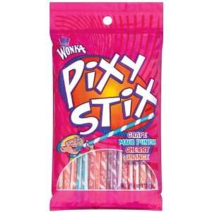Pixy Stix Candy Wonka Assorted   12 Pack  Grocery 