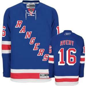Sean Avery Premier Jersey New York Rangers #16 Blue Premier Jersey