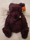 Limited Edition Gund PLUM PUDDING Shulte MOHAIR Bear HTF 9537 74/350 