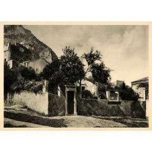  1927 Taormina Sicily House Walled Garden Architecture 