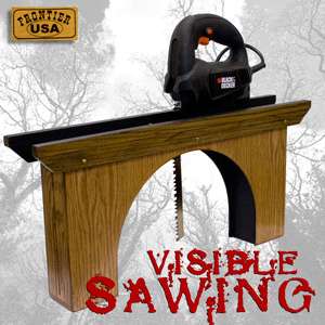 MAGIC VISIBLE SAWING IN HALF ILLUSION Power Saw Wood Stock Stage Trick 