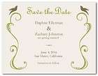 96)Vintage Hollywood Theme Save The Date Cards Wedding  