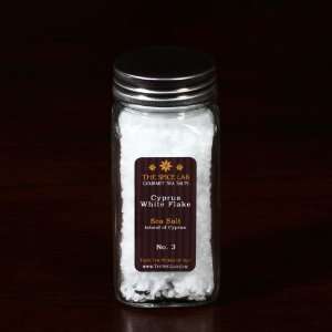 Cyprus White Flake Mediterranean Finishing Salt   in Spice Bottle 