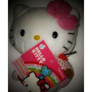 Hello Kitty FROSTED CUPCAKE Plush 5 FIGURE  