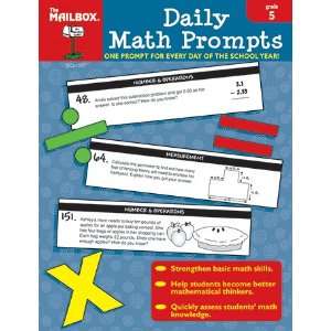  6 Pack THE MAILBOX BOOKS DAILY MATH PROMPTS GR 5 