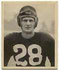 1948 Bowman Football # 13 Hugh Taylor Redskins EX 312