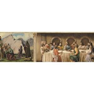  The Life of Jesus (12 inch) Wallpaper Border in 4Walls 