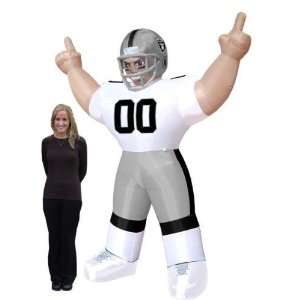  Oakland Raiders NFL Air Blown Inflatable Tiny Lawn Figure 