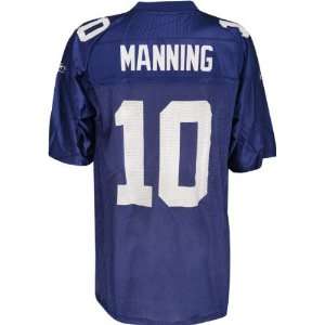  Eli Manning Blue Reebok Super Bowl XLII New York Giants 