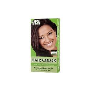  Hair Color Dark Brown   Permanent Cream Hairdye, 1 