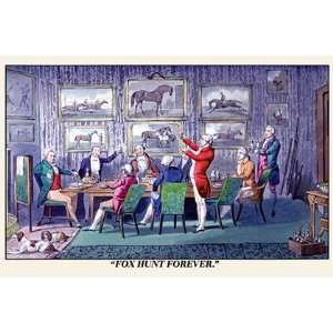  Toast to Fox Hunting by Henry Thomas Alken 18x12 Kitchen 