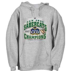 San Jose Sabercats Arena Bowl XXI Champions Hooded Sweatshirt  