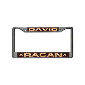  David Ragan Laser Chrome License Plate Frame: Sports 