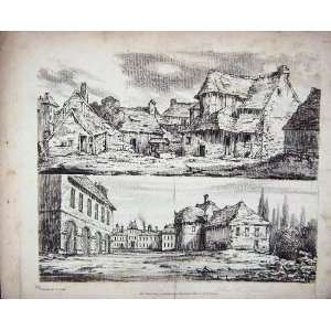   : 1807 Houses Buildings Town Bryant Ackermann London: Home & Kitchen