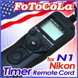 Timer Remote Cord for S3 S5 Nikon D2 D3 D200 D300 D700  