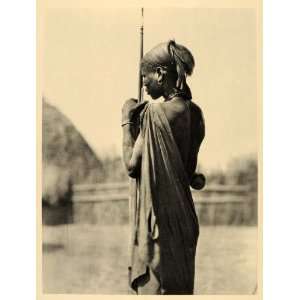  1930 Nuer Shilluk Costume Sudan Hugo Adolf Bernatzik 