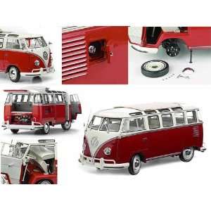  1962 Volkswagen Samba Bus 1/12 Red Toys & Games