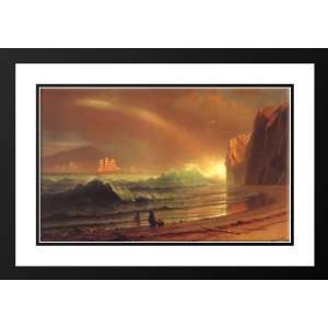  Bierstadt, Albert 24x18 Framed and Double Matted The 