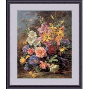  A Vase of Flowers by Albert Williams   Framed Artwork 