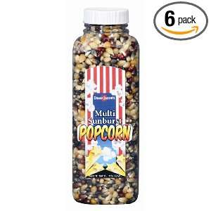 Dean Jacobs Multi Sunburst Popcorn Jar, 15.0 Ounce (Pack of 6):  