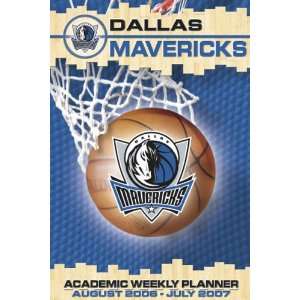  Dallas Mavericks 5x8 Academic Weekly Assignment Planner 