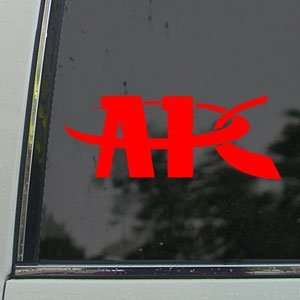  APC Red Decal Car Truck Bumper Window Vinyl Red Sticker 