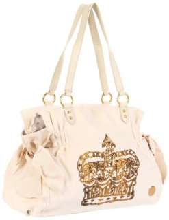 New Juicy Couture Vintage Crown Velour Ms. Daydreamer Bag  