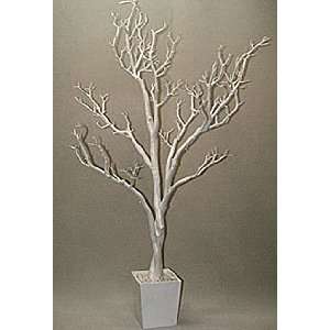   Foot White Tree in Decorative Pot   Bendable Branches