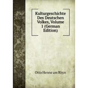   Volume 1 (German Edition) (9785877705074) Richard Otto Spazier Books