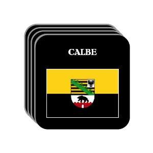  Saxony Anhalt   CALBE Set of 4 Mini Mousepad Coasters 