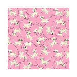  Anna Griffin Paper 12x 12 Fifi & Fido Cats Pink: Arts 