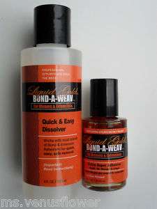 Liquid Gold Hair Extension 1 oz Glue & Remover Kit  