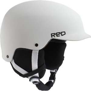  RED Mutiny Mens Snowboard Helmet   White Sports 